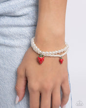 Load image into Gallery viewer, Strawberry Season - Red Set of Bracelets