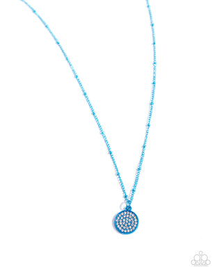 Bejeweled Basic - Blue Necklace
