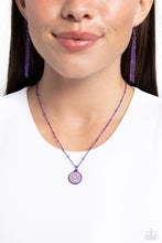Load image into Gallery viewer, Bejeweled Basic - Purple Necklace