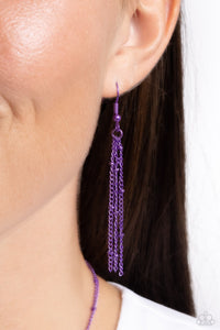 Bejeweled Basic - Purple Necklace