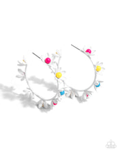 Load image into Gallery viewer, Flower Vine - Multi Hoop Earrings