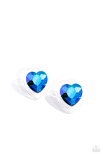 Load image into Gallery viewer, Heart-Pounding Haute - Green Post Earrings