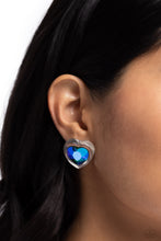 Load image into Gallery viewer, Heart-Pounding Haute - Green Post Earrings