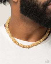 Load image into Gallery viewer, On A SHELL-ular Level - Brown Necklace