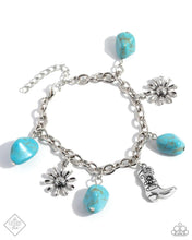 Load image into Gallery viewer, Badlands Beau - Blue Bracelet
