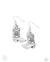Load image into Gallery viewer, Beloved Boots - Silver Earrings
