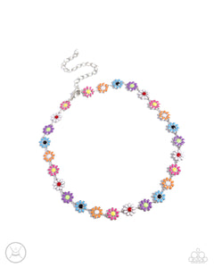 Floral Falsetto - Multi Choker Necklace