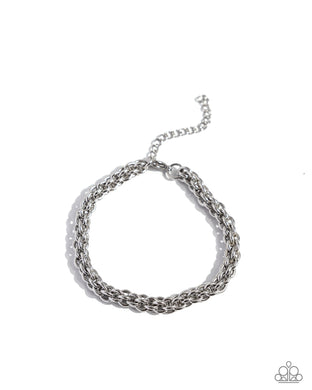 Boldly Braided - Silver Bracelet