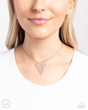 Load image into Gallery viewer, Chandelier Cadenza - Copper Choker Necklace