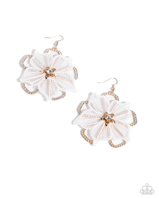 Refined Recognition - Gold Earrings