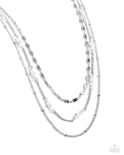 Load image into Gallery viewer, Luxe Layers - White Necklace