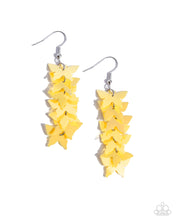 Load image into Gallery viewer, Aerial Ambiance - Yellow Earrings
