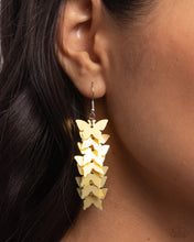 Load image into Gallery viewer, Aerial Ambiance - Yellow Earrings