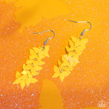 Load image into Gallery viewer, Aerial Ambiance - Yellow Earrings