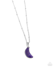 Load image into Gallery viewer, Lunar Lesson - Purple Necklace
