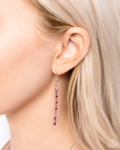 Load image into Gallery viewer, Elongated Eloquence - Red Necklace