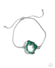 Load image into Gallery viewer, Geode Greeting - Green