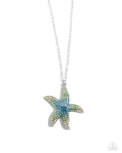Load image into Gallery viewer, Starfish Staycation - Blue Necklace