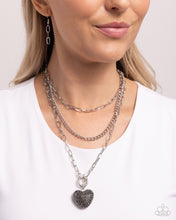 Load image into Gallery viewer, HEART Gallery - Silver Necklace