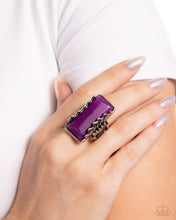 Load image into Gallery viewer, Scalloped Stone - Purple