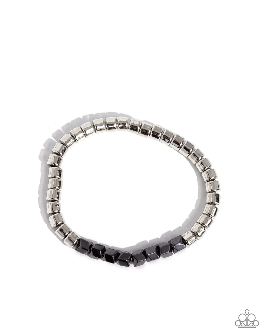 Cubed Cache - Silver (Mixed Metals) Bracelet