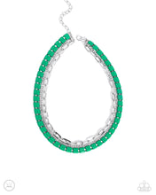 Load image into Gallery viewer, LAYER of the Year - Green Choker Necklace