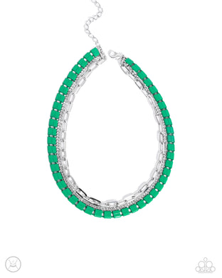 LAYER of the Year - Green Choker Necklace