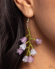 Load image into Gallery viewer, Beguiling Bouquet - Purple Earrings
