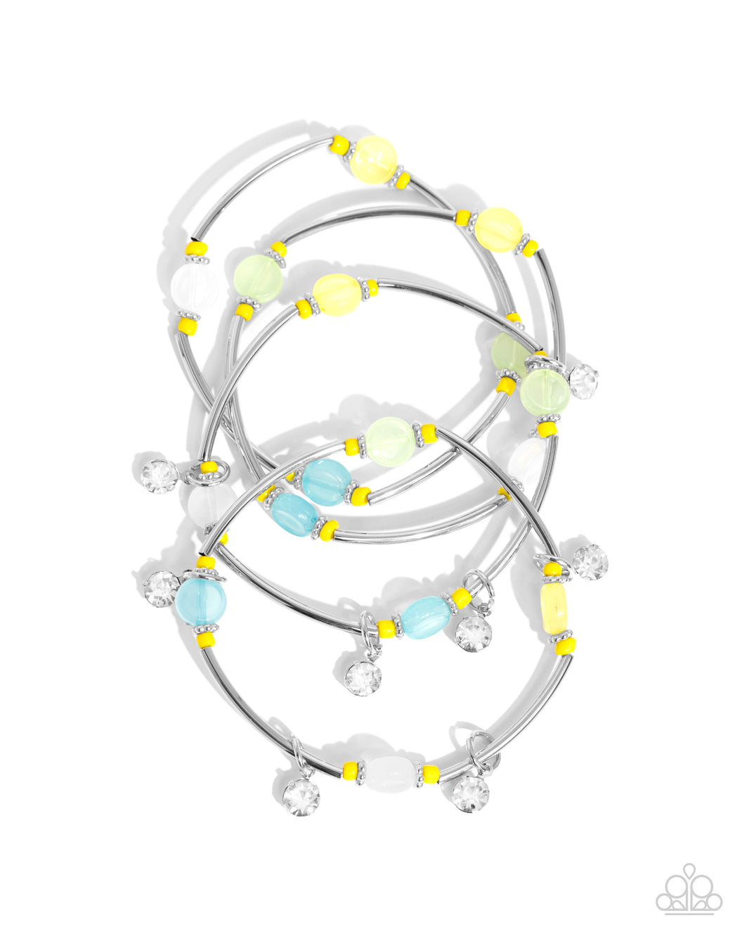 Scattered Sheen - Yellow Bracelets