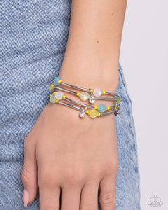 Scattered Sheen - Yellow Bracelets