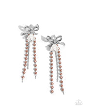 Load image into Gallery viewer, Garden Gain - Brown Post Earrings
