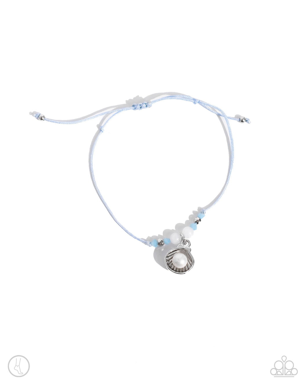 Oyster Overture - Blue Anklet