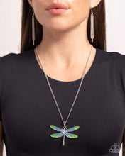 Load image into Gallery viewer, DRAGONFLY to the Sky - Blue Necklace
