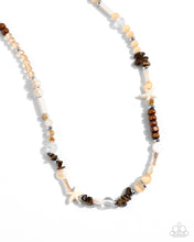Load image into Gallery viewer, Beachy Beginner - Brown Necklace