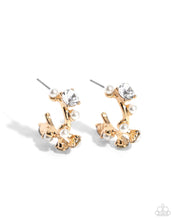 Load image into Gallery viewer, Dazzling Daydream - Gold Hoop Earrings