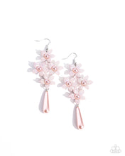 Load image into Gallery viewer, Vintage Veining - Pink Earrings