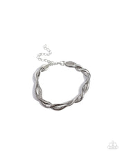 Load image into Gallery viewer, Tasteful Twists - Silver Bracelet