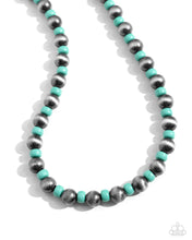 Load image into Gallery viewer, Contemporary Confidence - Green Necklace