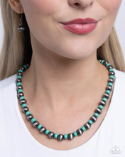 Load image into Gallery viewer, Contemporary Confidence - Green Necklace