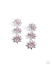 Load image into Gallery viewer, Petaled Princess - Pink Post Earrings