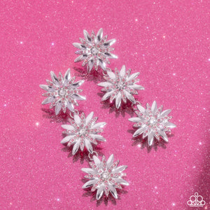 Petaled Princess - Pink Post Earrings