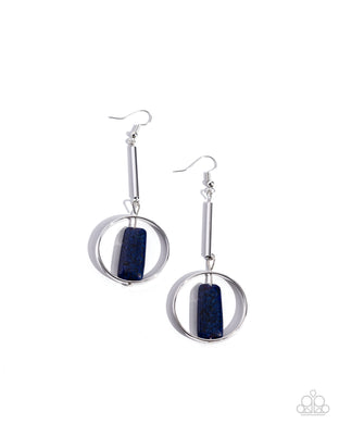 Serendipitous Stones - Blue Earrings
