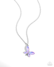 Load image into Gallery viewer, Aerial Aria - Purple Necklace