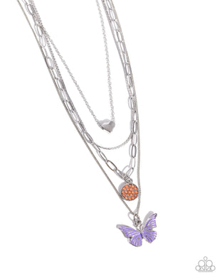 Whimsical Wardrobe - Purple Necklace