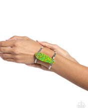 Load image into Gallery viewer, Spotted A Mile Away - Green Bracelet