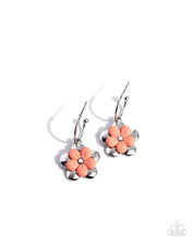 Load image into Gallery viewer, Horticultural Haute - Orange Hoop Earrings