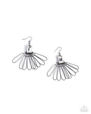 Factory Flair - Black Gunmetal Earrings