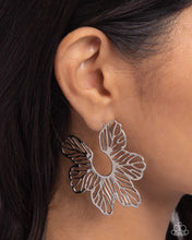 Load image into Gallery viewer, Floral Fame - Silver Earrings
