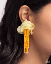 Load image into Gallery viewer, Cinderella Charisma - Orange Post Earrings