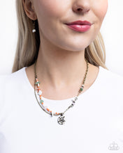 Load image into Gallery viewer, Spiraling Seafloor - Brass Necklace
